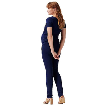 Комбінезон Queen Mum, трикотаж, р.46, темно-синій (81200/22788) - Pampik - 5