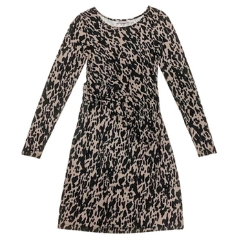 Сукня Queen Mum з асиметричним поясом, р.40, тигровий (4305.4778/11189) - Pampik