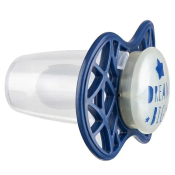 Силіконова симетрична пустушка Nuvita Air55 Cool Dream Big, світиться у темряві, 6-12 міс. (NV7085GBM) - Pampik - 6