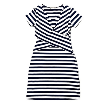 Платья Queen Mum для кормления в полоску, р.48 (81185/22816) - Pampik