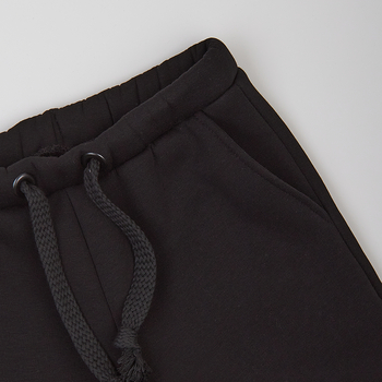 Спортивний костюм на флісі Garnamama Oversize sport zip штани зі шнурком 122 Чорний (1043671.1408681) - Pampik - 10