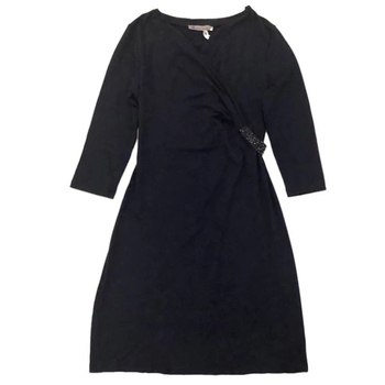 Сукня Queen Mum для годування з пояском, розшита бісером, р.48, темно-синій (3300.4674/9095) - Pampik