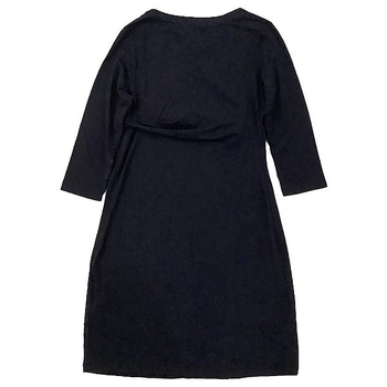 Сукня Queen Mum для годування з пояском, розшита бісером, р.48, темно-синій (3300.4674/9095) - Pampik - 2