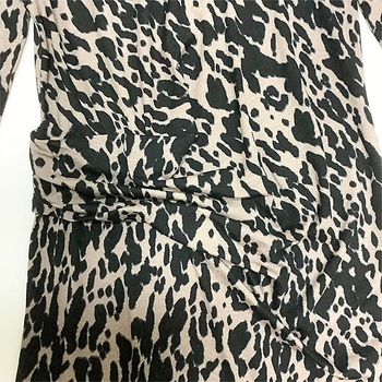 Сукня Queen Mum з асиметричним поясом, р.46, тигровий (4305.4778/11192) - Pampik - 3