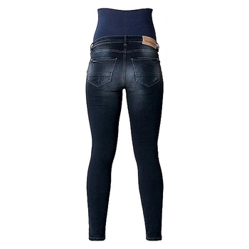 Джинси-скінні Noppies з потертостями, р.48, темно-синій (60035/22613) - Pampik - 2