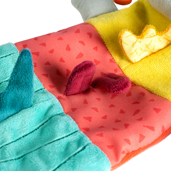 М'яка розвиваюча іграшка-прорізувач Fehn DobabyDoo Крокодил (4001998049183) - Pampik - 4