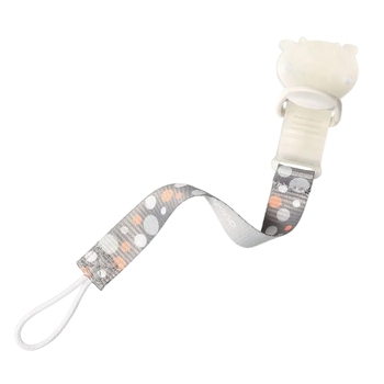 Держатель для пустышки BabyOno, серый (712) - Pampik