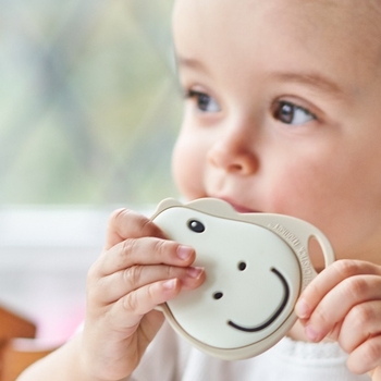 Прорізувач для зубів Matchstick Monkey Bio Cote Жираф, 8 см, бежевий (MM-FGT-001) - Pampik - 5