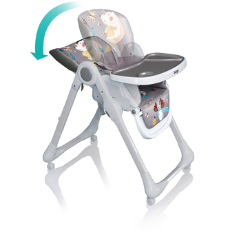 Стілець для годування Bugs Mango Forest Friends, сірий (4823056510882) - Pampik - 4