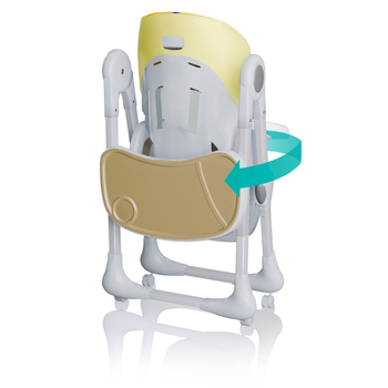 Стілець для годування Bugs Mango Sunny Picnic, жовтий (4823056510899) - Pampik - 7