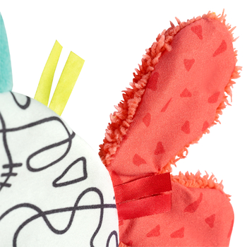 М'яка розвиваюча іграшка-прорізувач Fehn DobabyDoo Рибка (4001998049084) - Pampik - 3