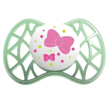 Силіконова симетрична пустушка Nuvita Air, 6-12 міс., 2 шт. (NV7081Pink) - Pampik - 3