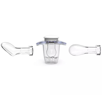 Силіконова ортодонтична пустушка Nuvita Air, 6-12 міс., 2 шт. (NV7080Blue) - Pampik - 4