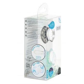 Силиконовая симметричная пустышка Nuvita Air55 Explorer Зебра и Пингвин, 0+ мес., 2 шт. (NV7067N) - Pampik - 4