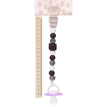 Тримач для пустушки Nattou, коричневий (878579) - Pampik - 3