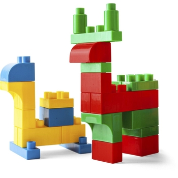 Конструктор Wader Kids Blocks, 50 элементов (41294) - Pampik - 2