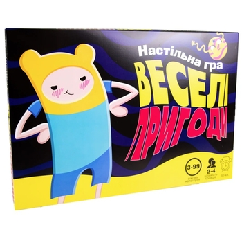 Настільна гра Strateg Веселі пригоди, укр. мова (30244) - Pampik