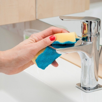 Губки кухонные для тефлона Vileda PurActive Color, 4 шт. - Pampik - 3