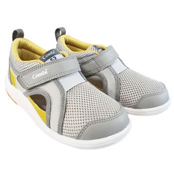 Сандалі ергономічні Combi, 18,5 см, сірий з жовтим (118005/33373) - Pampik