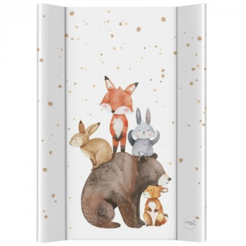 Повивальна дошка Ceba Baby Ultra light Forest Friends, 50x70 см, білий (W-204-000-783) - Pampik