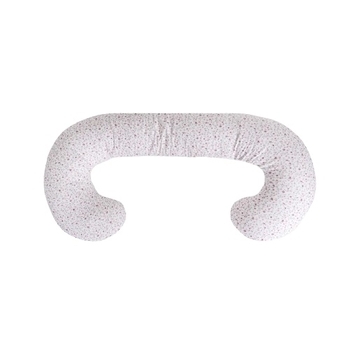 Подушка для беременных Ceba Baby Physio Duo Forget-me-not, 300х30 см, бело-розовый (W-705-000-745) - Pampik