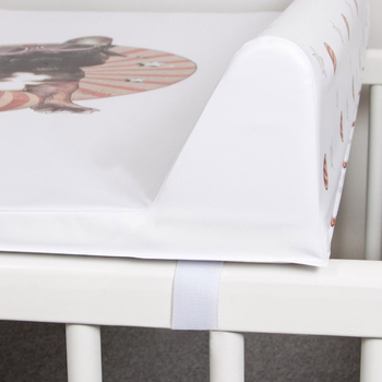 Повивальна дошка Ceba Baby Ultra light Forest Friends, 50x70 см, білий (W-204-000-783) - Pampik - 4