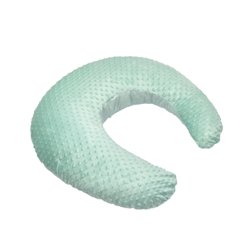 Подушка для вагітних та годування Twins Minky, 53х60 см, м'ятний (1201-TM-14) - Pampik