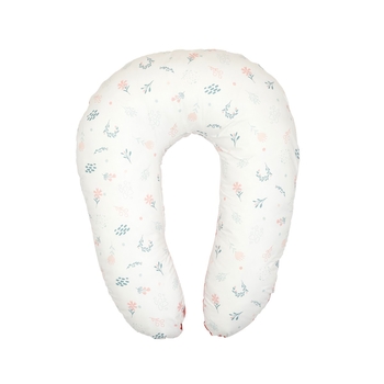 Подушка для вагітних Twins Velvet, 160 см, кораловий (1203-TV-15) - Pampik - 2