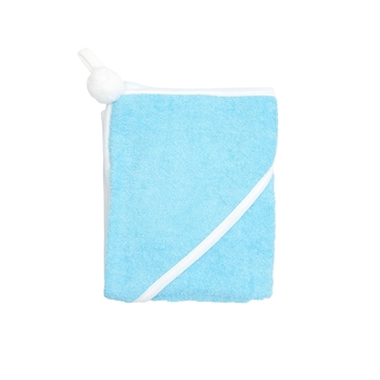 Полотенце-уголок Twins Smurf, 100x100 см, голубой (1510-RTS-337) - Pampik