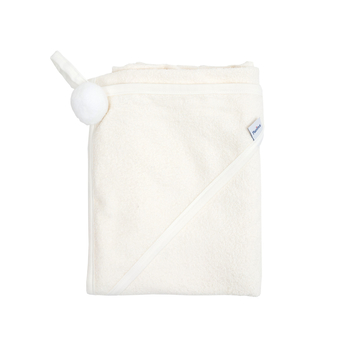 Полотенце-уголок Twins Smurf, 100x100 см, светло-бежевый (1510-RTS-202) - Pampik