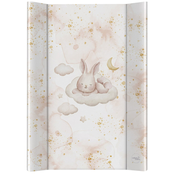 Повивальна дошка Ceba Baby Ultra light Sleepy Bunny, 50x70 см, білий (W-204-000-753) - Pampik