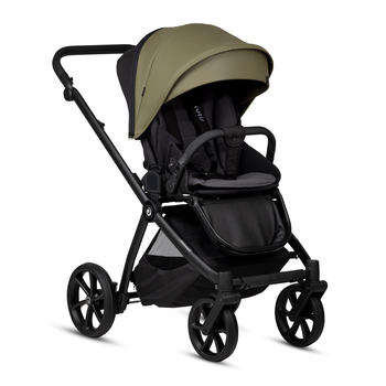 Универсальная коляска 2 в 1 Tutis MIO 3+ Leather Collection Olive - Pampik - 6