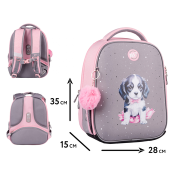 Рюкзак каркасный YES H-100 Doggy Princess (550104) - Pampik - 2