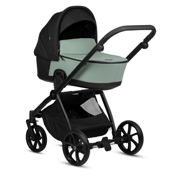 Универсальная коляска 2 в 1 Tutis MIO 3+ Leather Collection Sage - Pampik - 2