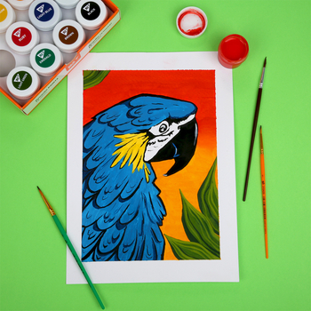 Краски гуашевые Yes Orange Line, 12 цветов по 20 мл (230432) - Pampik - 6