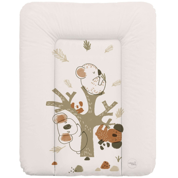 Повивальний матрац Ceba Baby Basic Koala, 75x72 см, білий (W-144-000-729) - Pampik