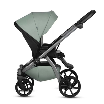 Універсальна коляска 2 в 1 Tutis UNO 5+ Leather collection Sage - Pampik - 5