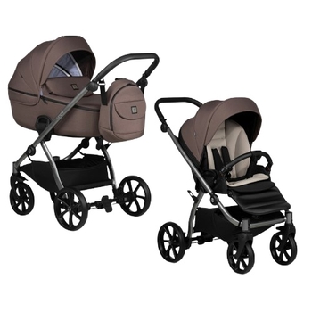 Універсальна коляска 2 в 1 Tutis UNO 5+ Essential collection Cocoa - Pampik