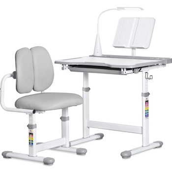 Комплект меблів Evo-kids (стіл+стілець+полиця+лампа) BD-23 G - Pampik