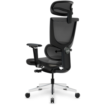 Крісло Mealux S8 Air Black (арт. HF-S8P M/B) - Pampik - 6