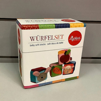 Игровой набор Sigikid Мягкие кубики, 4 шт. (42782/38299) - Pampik - 10