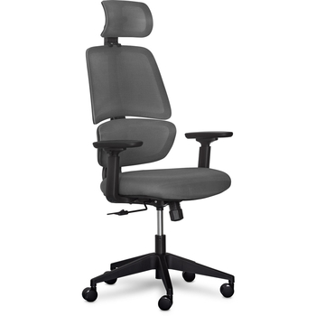 Крісло Mealux Leo Air Dark Grey (арт.Y-543 KBG) - Pampik