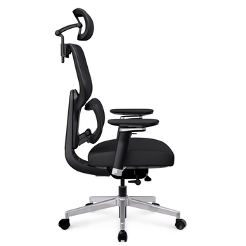 Крісло Mealux D2 Air Fabric Black (арт. HF-D2 F/B) - Pampik - 5