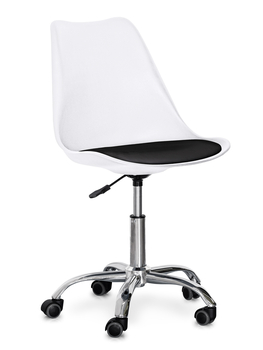 Крісло Hommex Kantri White / Black (арт. H-231 W/B MR) - Pampik