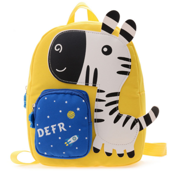 Дитячий рюкзак Evo-Kids Small Zebra Yellow, жовтий (2418-12 Yellow Zebra) - Pampik