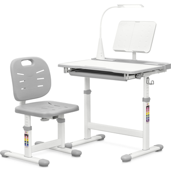 Комплект Evo-kids (стілець+стіл+полиця+лампа) Evo-17 G Ergo (арт. Evo-17 G Ergo) - Pampik - 2