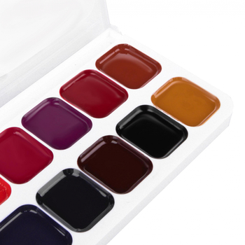 Фарби акварельні Yes Orange Line 18 кольорів, медові, без пензлика (110300) - Pampik - 5