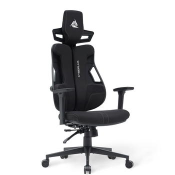 Геймерське крісло Cyberlux V8 Fabric Black (арт. GM-V8 FB) - Pampik - 7