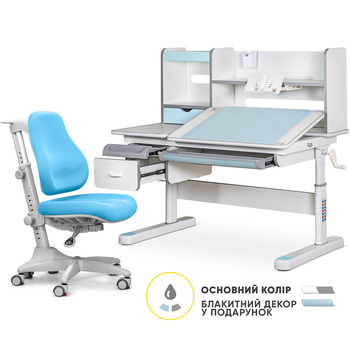 Комплект Mealux Florida Multicolor BL + Mealux Match KBL (арт. Evo-52 WG+BL+Y-528 KBL) - Pampik