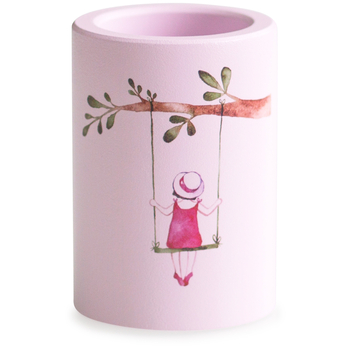 Стакан-органайзер Cute Подовжений Light Pink girl - Pampik